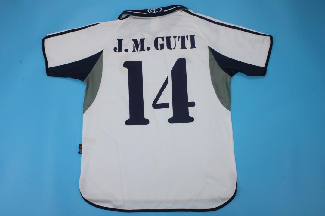 Real Madrid Teka White Jersey 2000-2001