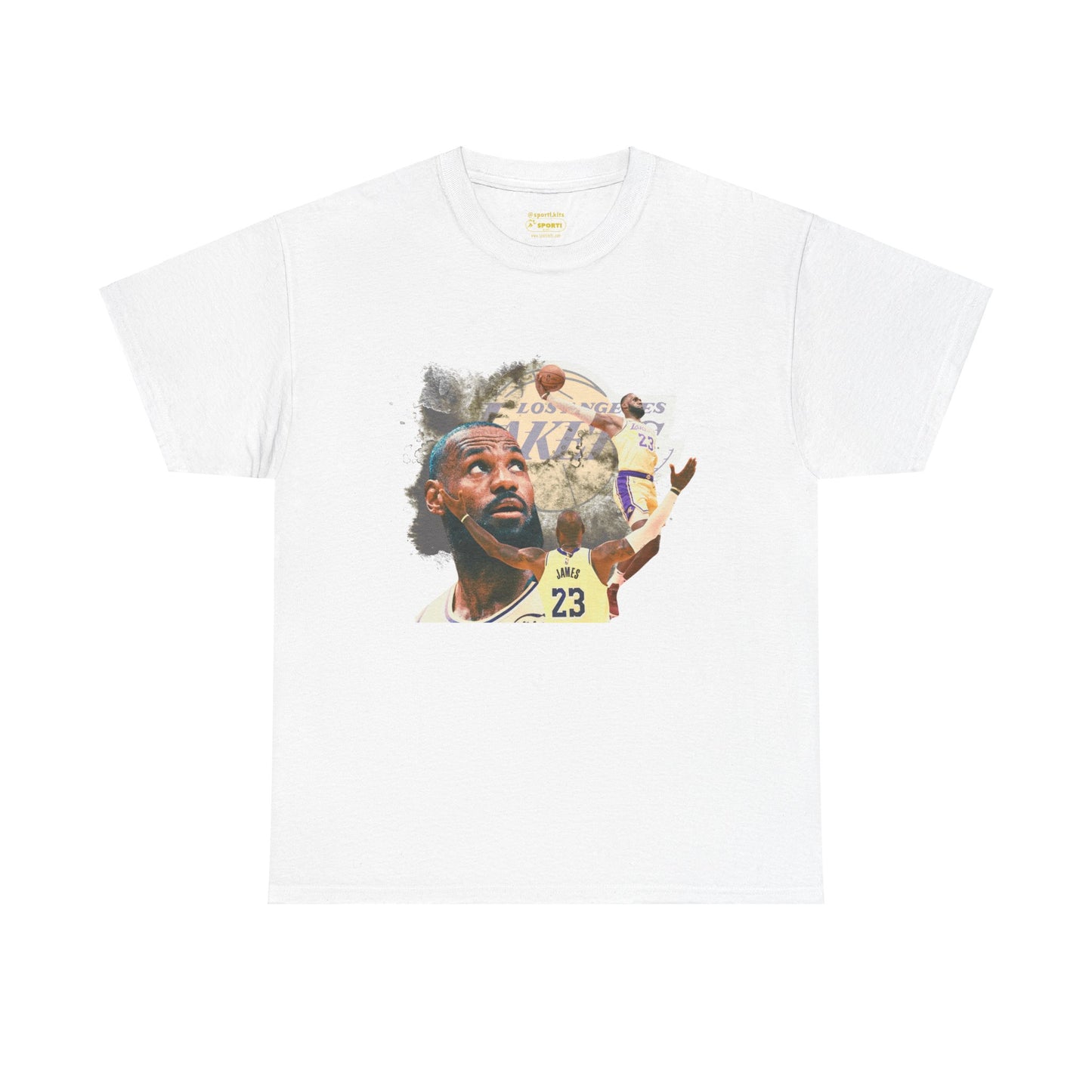 LeBron James Heavy T-Shirt - Basketball Fan Apparel, Sports Team Tee,