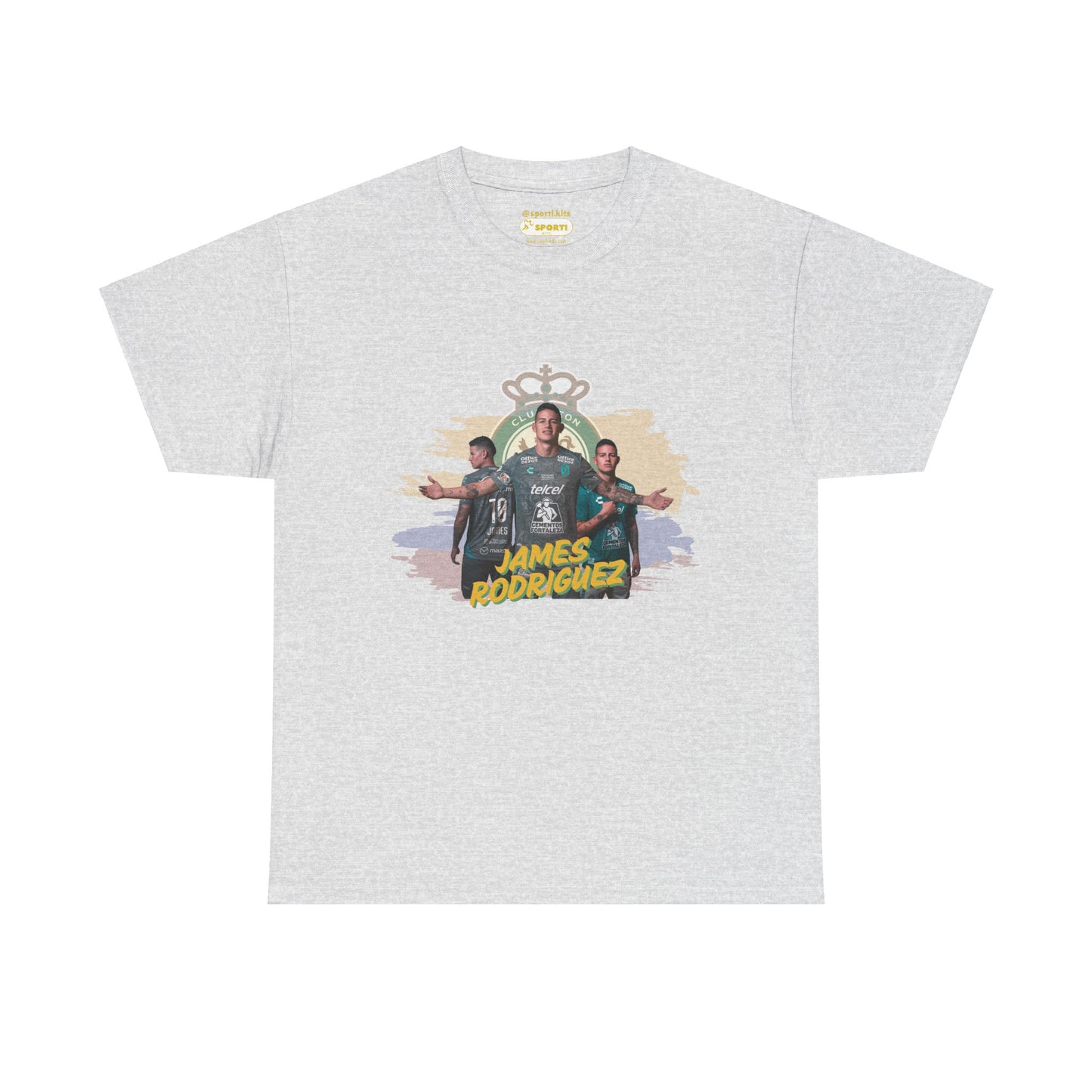 James Rodriguez Club Leon Heavy T-Shirt Soccer Fan Shirt,