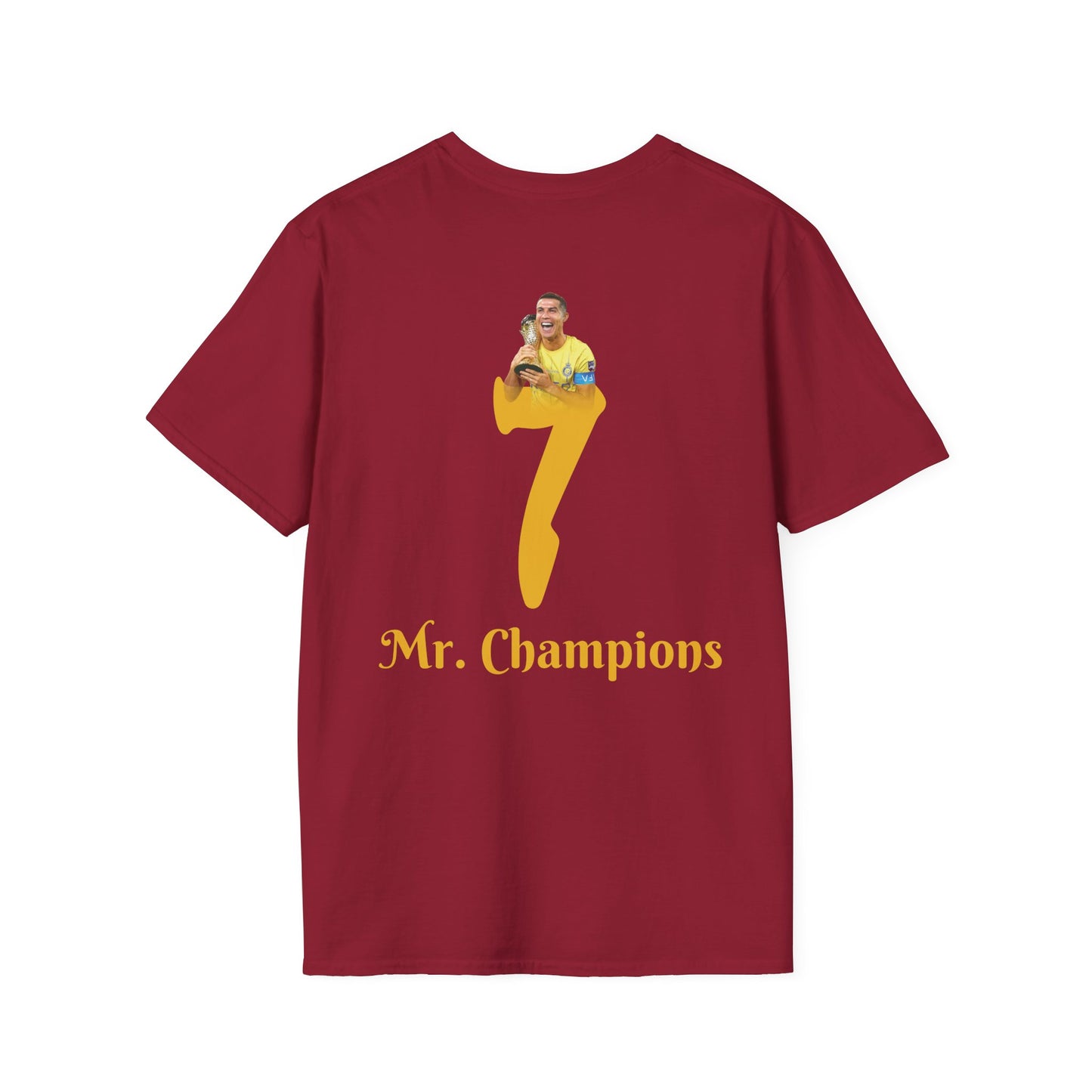 Cristiano Ronaldo Mister Champions T-Shirt, Soccer Fan Gift, Football Player Tee