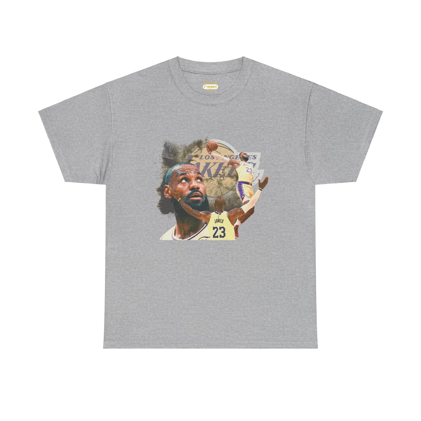 LeBron James Heavy T-Shirt - Basketball Fan Apparel, Sports Team Tee,