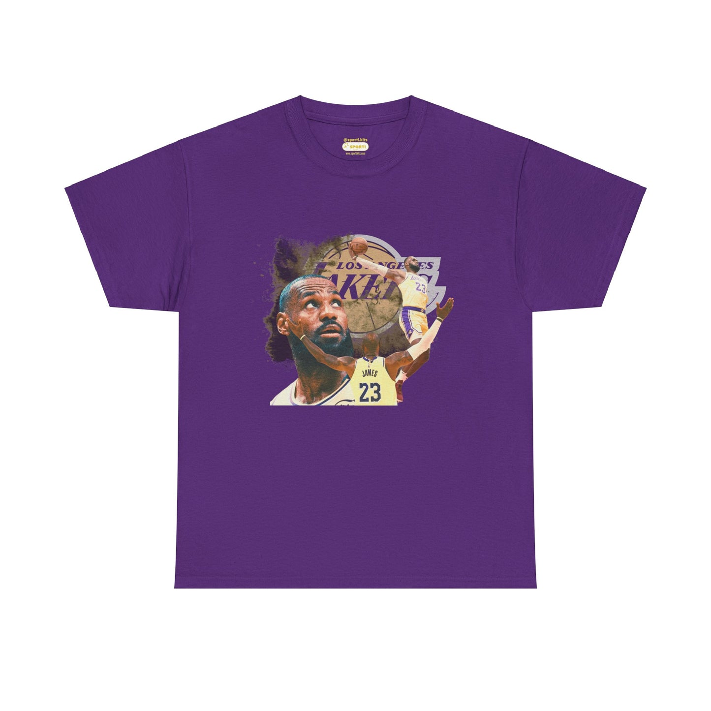 LeBron James Heavy T-Shirt - Basketball Fan Apparel, Sports Team Tee,
