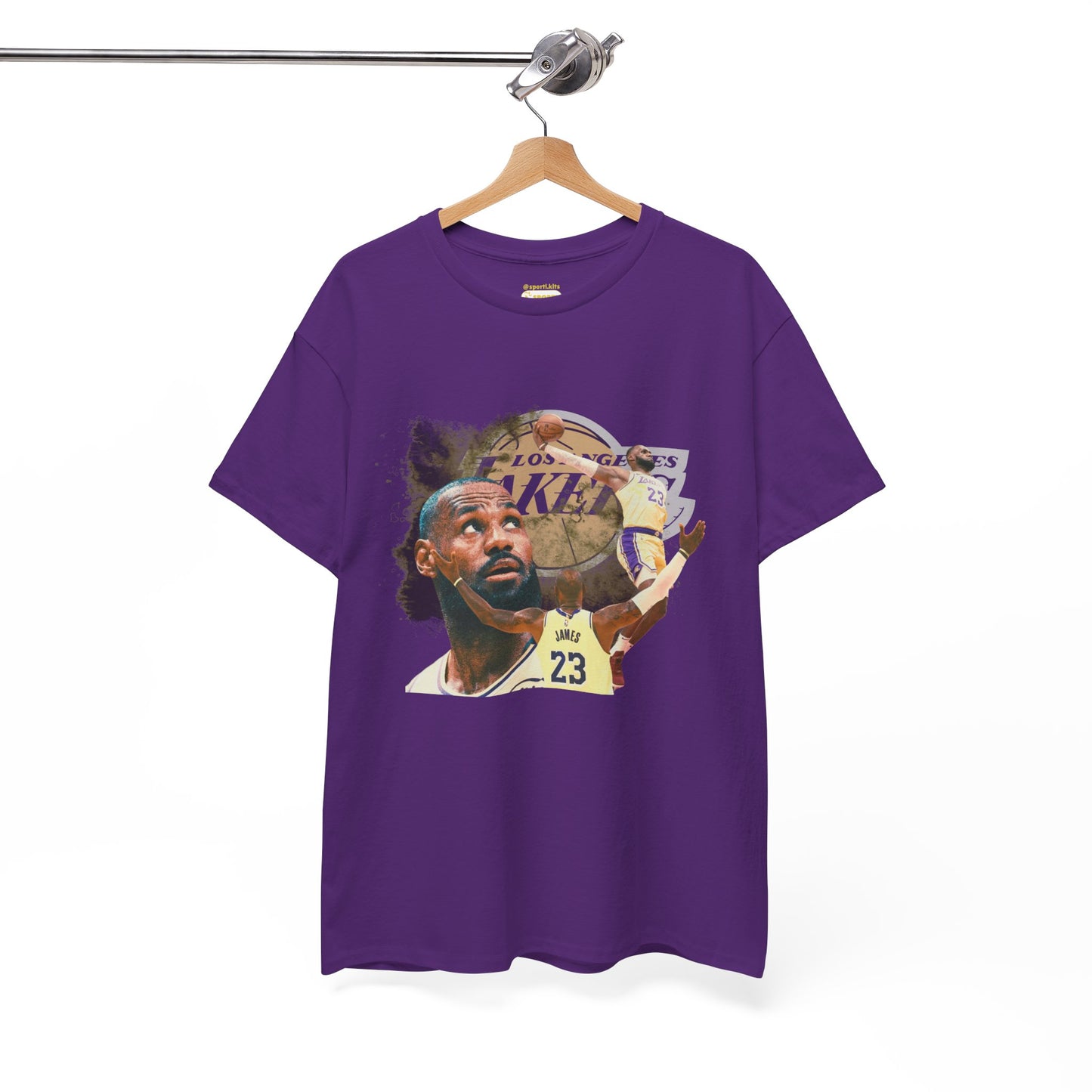 LeBron James Heavy T-Shirt - Basketball Fan Apparel, Sports Team Tee,