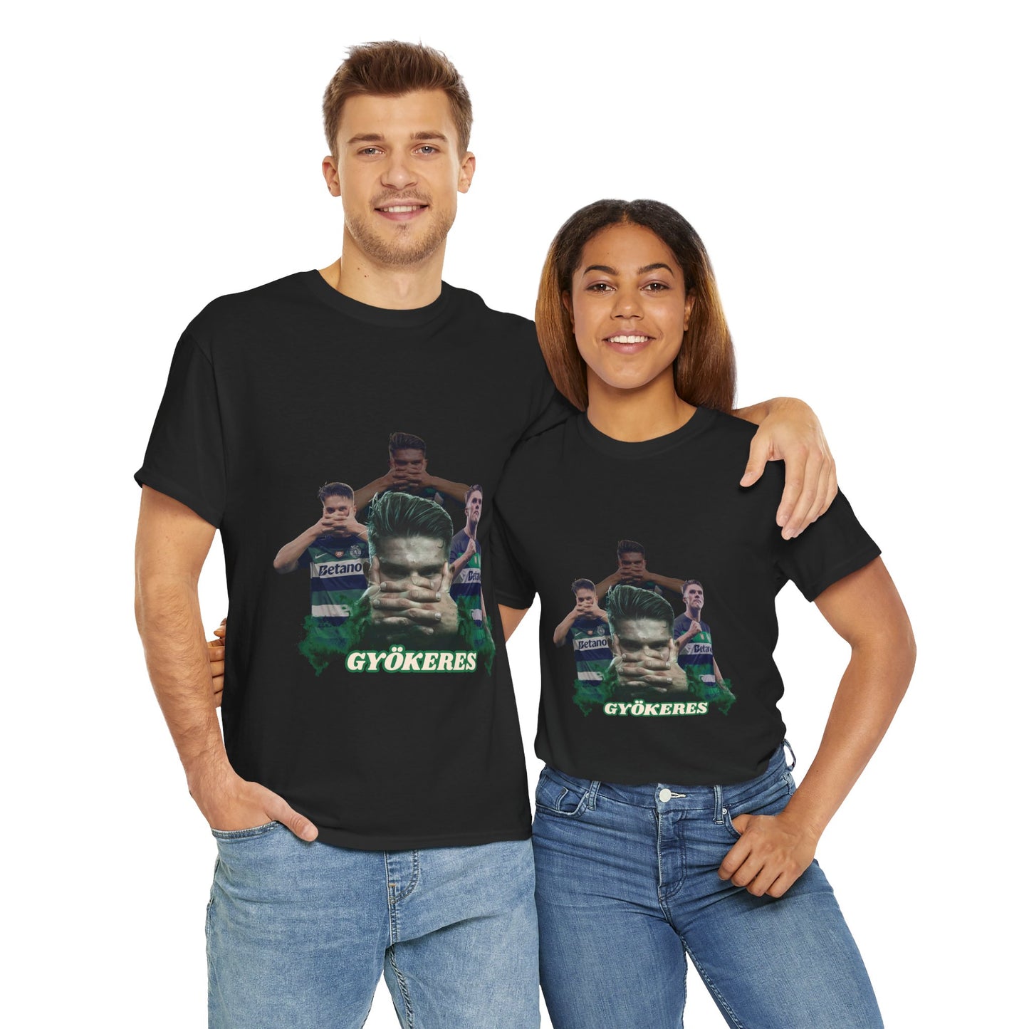 Viktor Gyökeres Unisex Heavy Tee Shirt, Soccer Fan