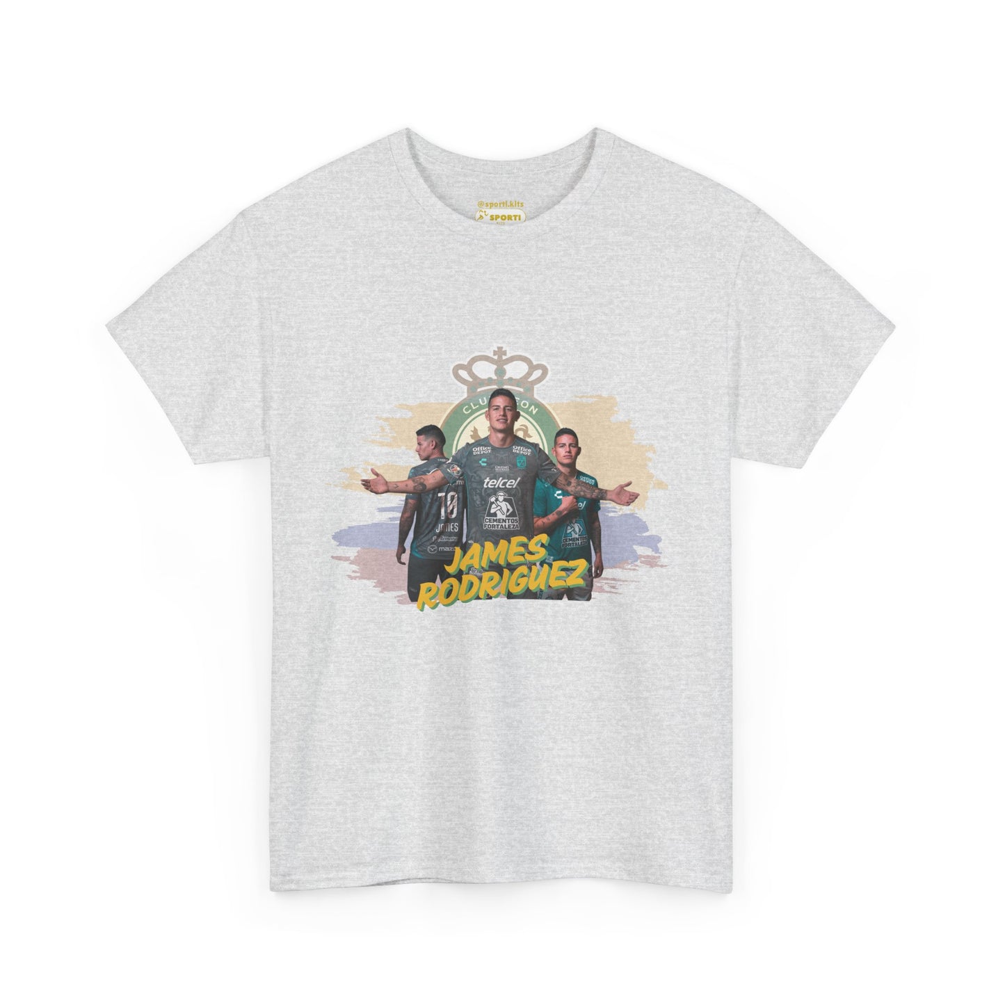 James Rodriguez Club Leon Heavy T-Shirt Soccer Fan Shirt,