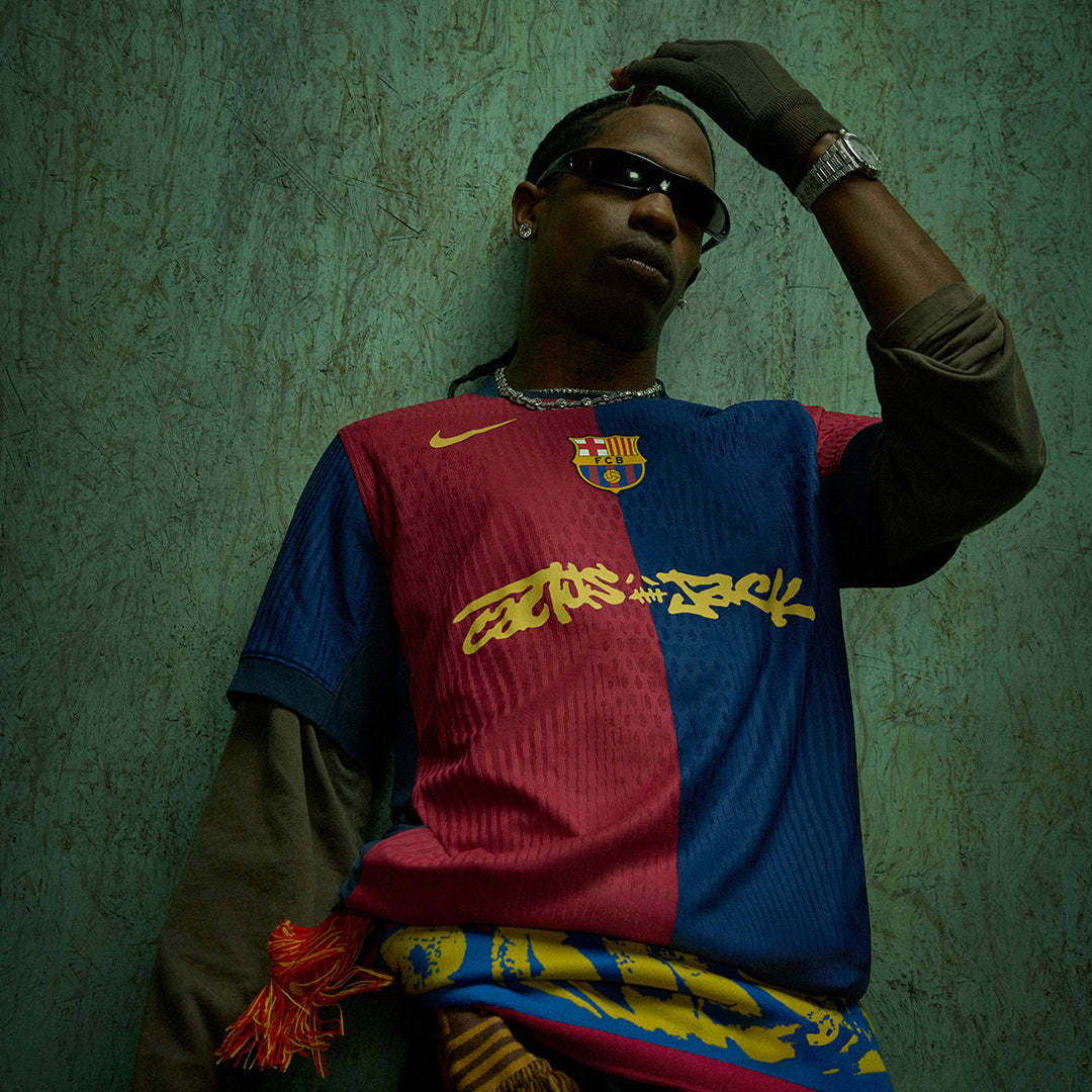 FC Barcelona x Travis Scott Player Version Jersey