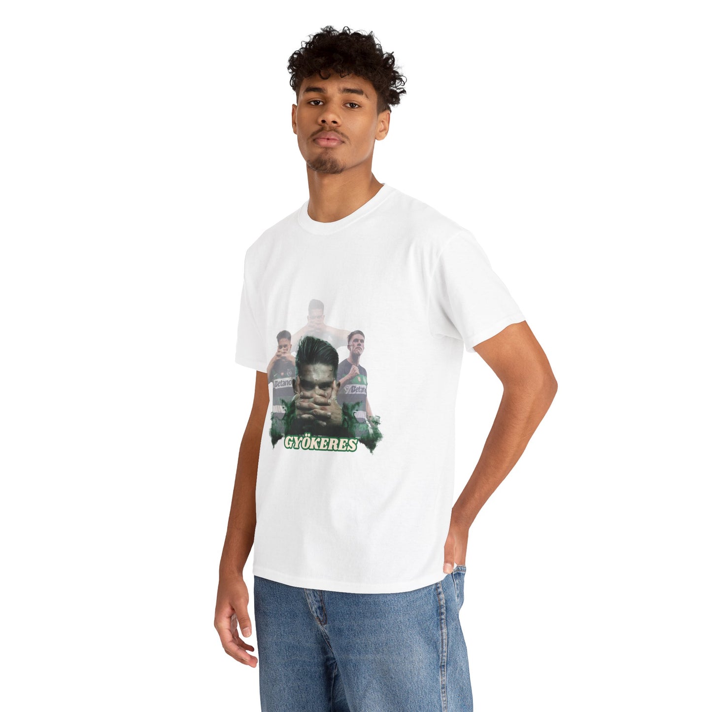 Viktor Gyökeres Unisex Heavy Tee Shirt, Soccer Fan