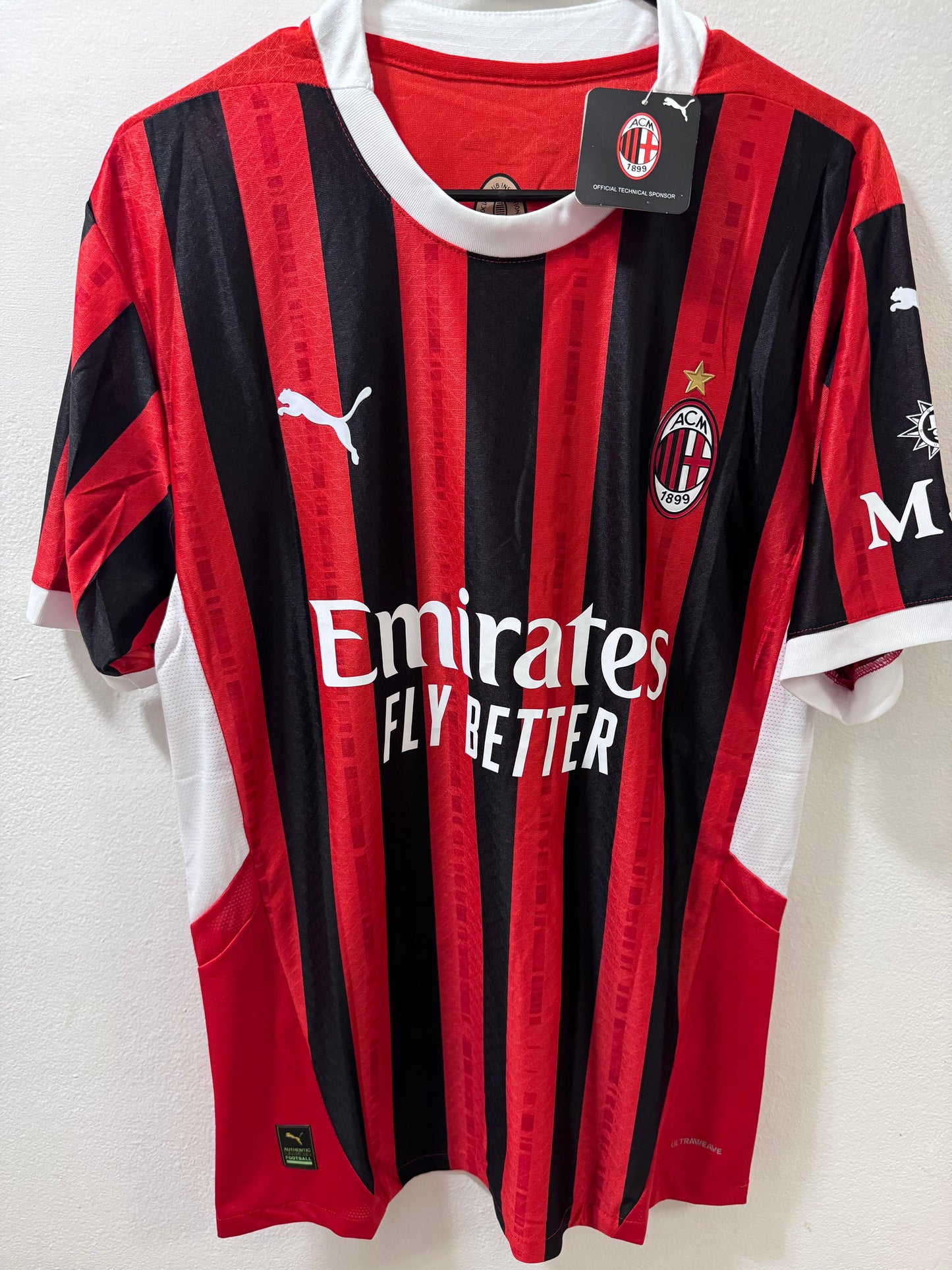 AC Milan 2024/2025 Player Version Jersey
