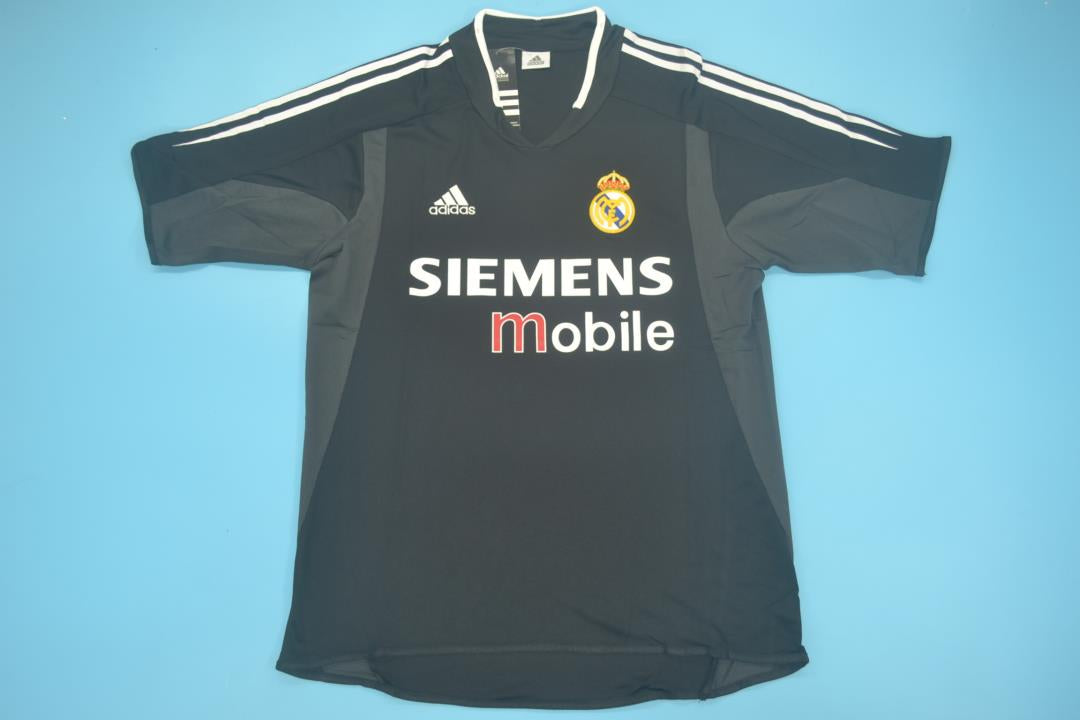 Real Madrid Away Black Jersey 2004-2005