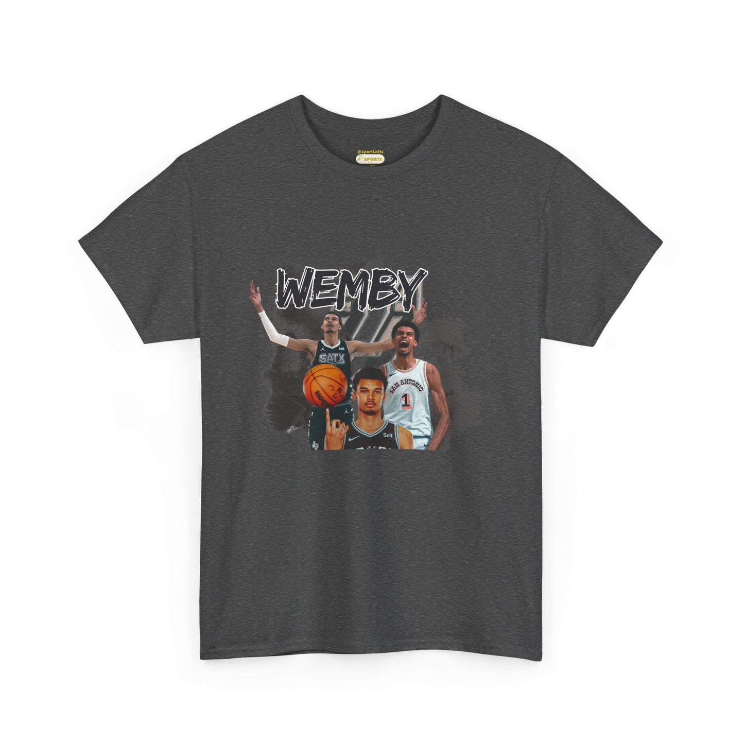 Victor Wembayama Heavy T-Shirt