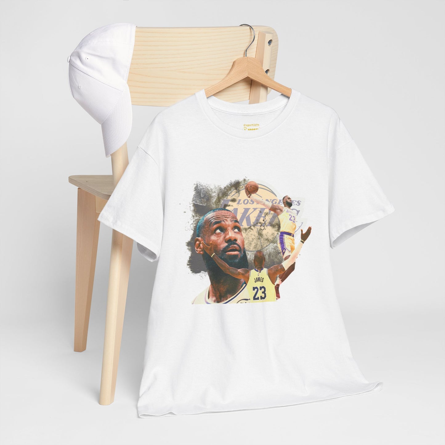 LeBron James Heavy T-Shirt - Basketball Fan Apparel, Sports Team Tee,