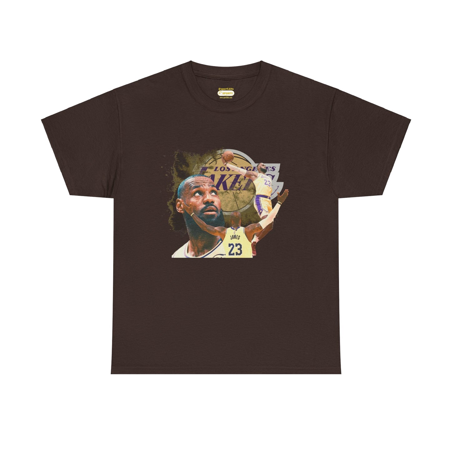 LeBron James Heavy T-Shirt - Basketball Fan Apparel, Sports Team Tee,
