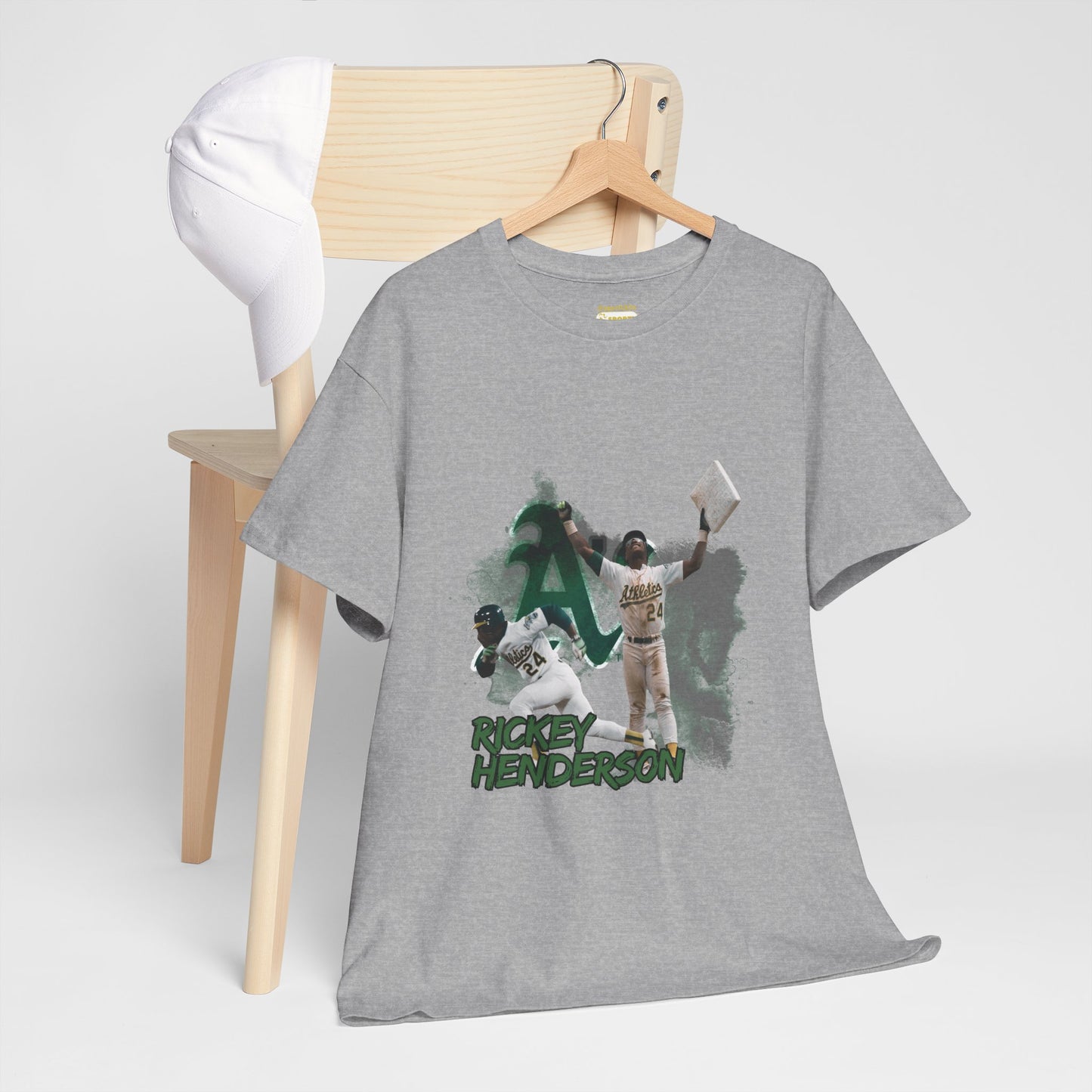 Rickey Henderson, Baseball Fan Heavy T-Shirt