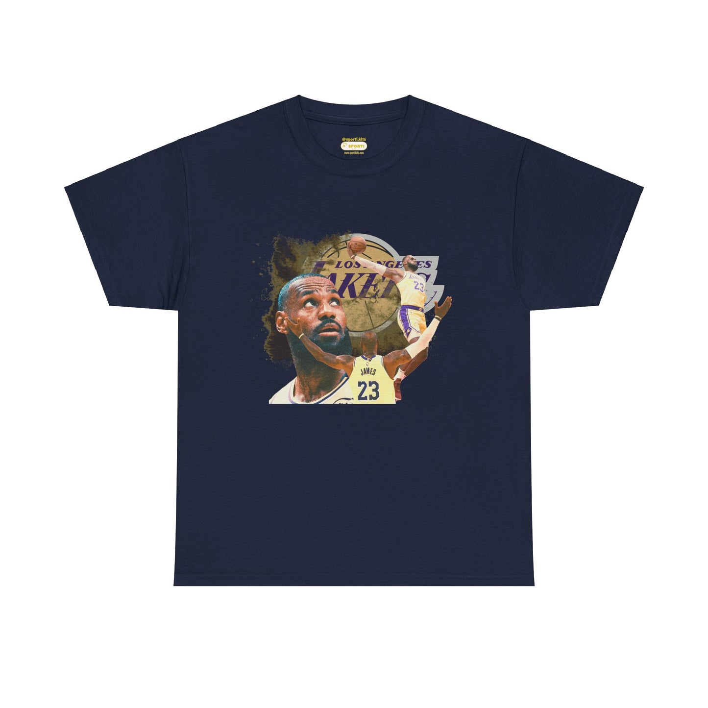 LeBron James Heavy T-Shirt - Basketball Fan Apparel, Sports Team Tee,