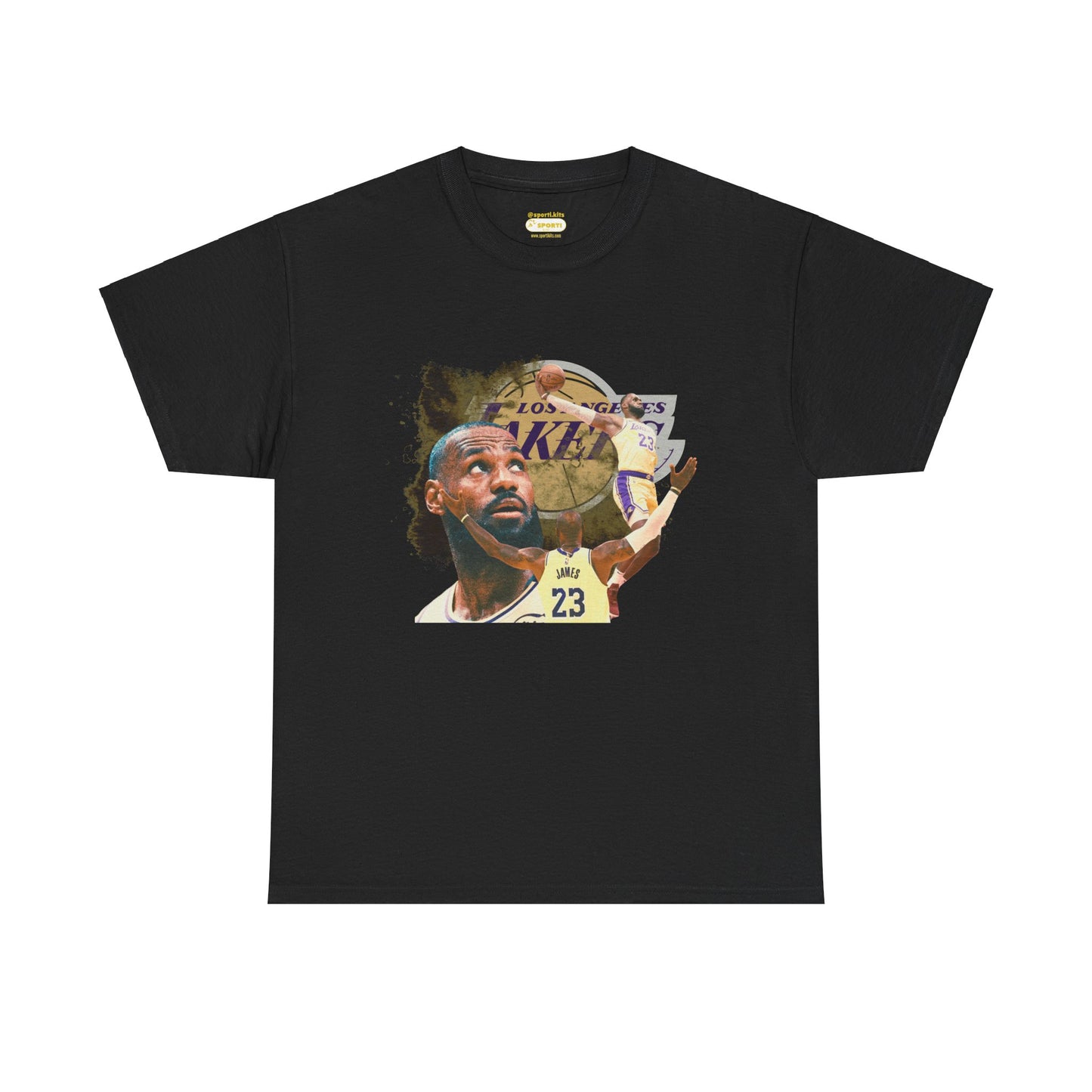LeBron James Heavy T-Shirt - Basketball Fan Apparel, Sports Team Tee,