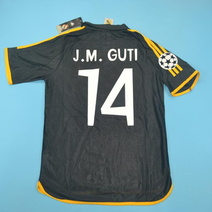 Real Madrid Teka UCL FInal Black Jersey 1999
