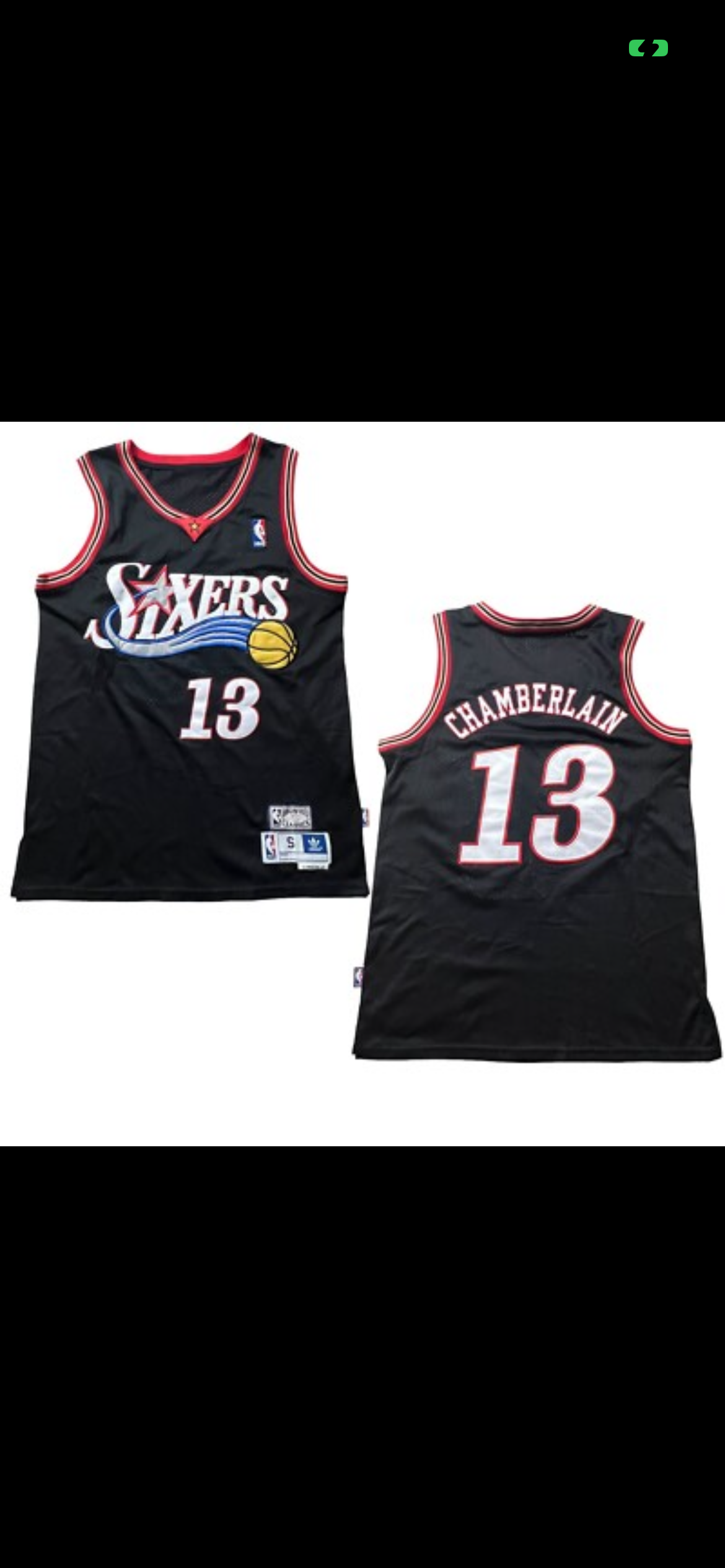 Sixers Chamberlain Jersey
