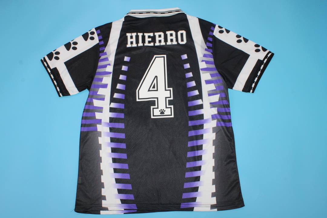 Real Madrid Black and Purple Third Jersey 1997-1998