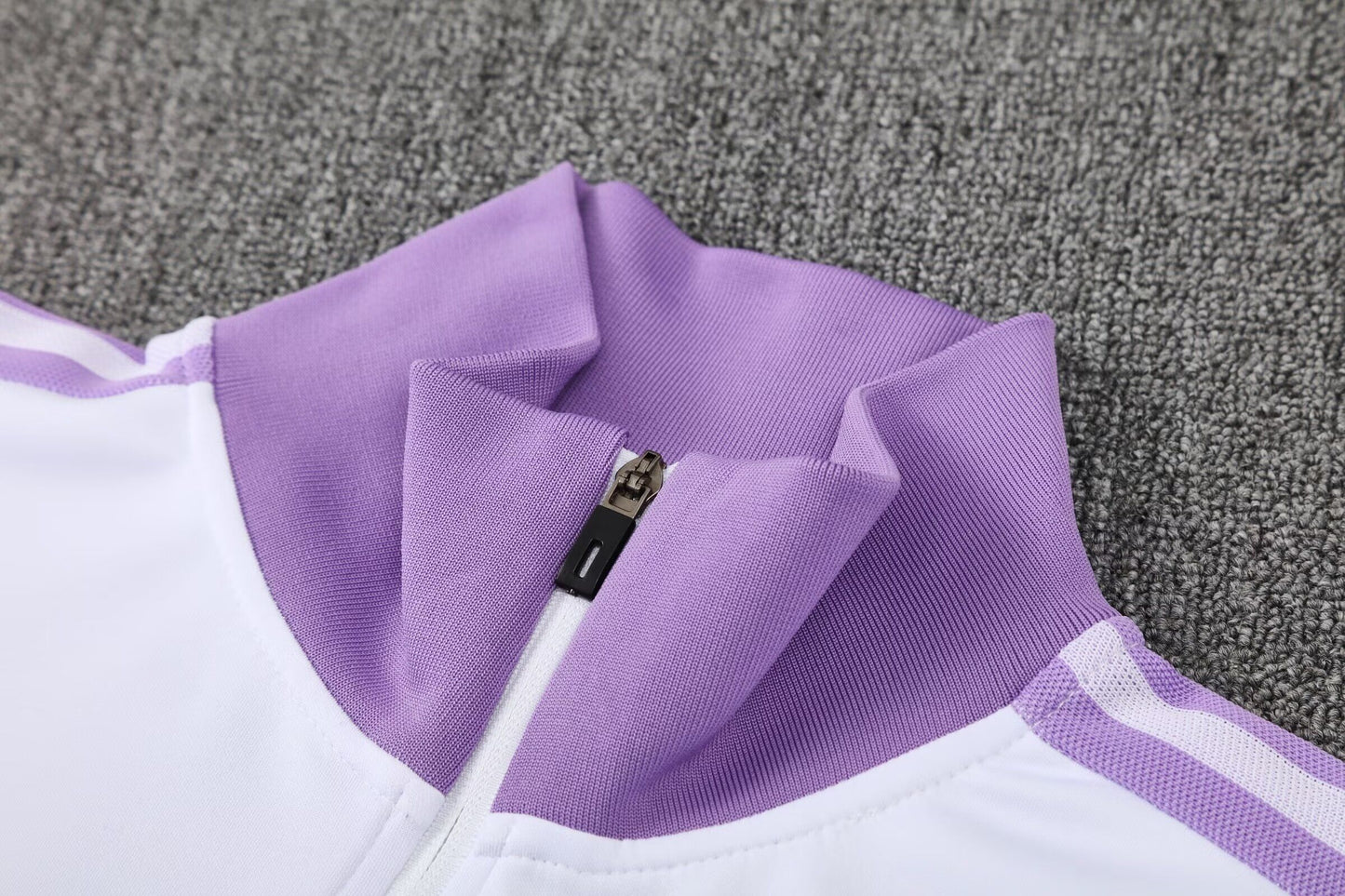 Real Madrid Purple and White Classic Style Tracksuit