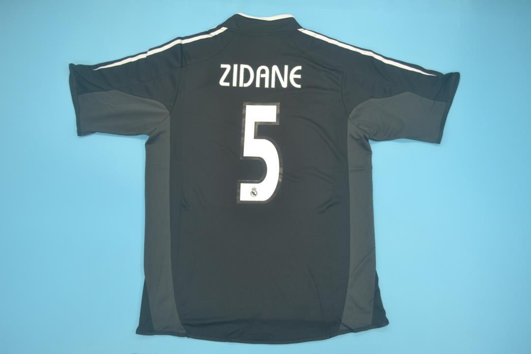 Real Madrid Away Black Jersey 2004-2005