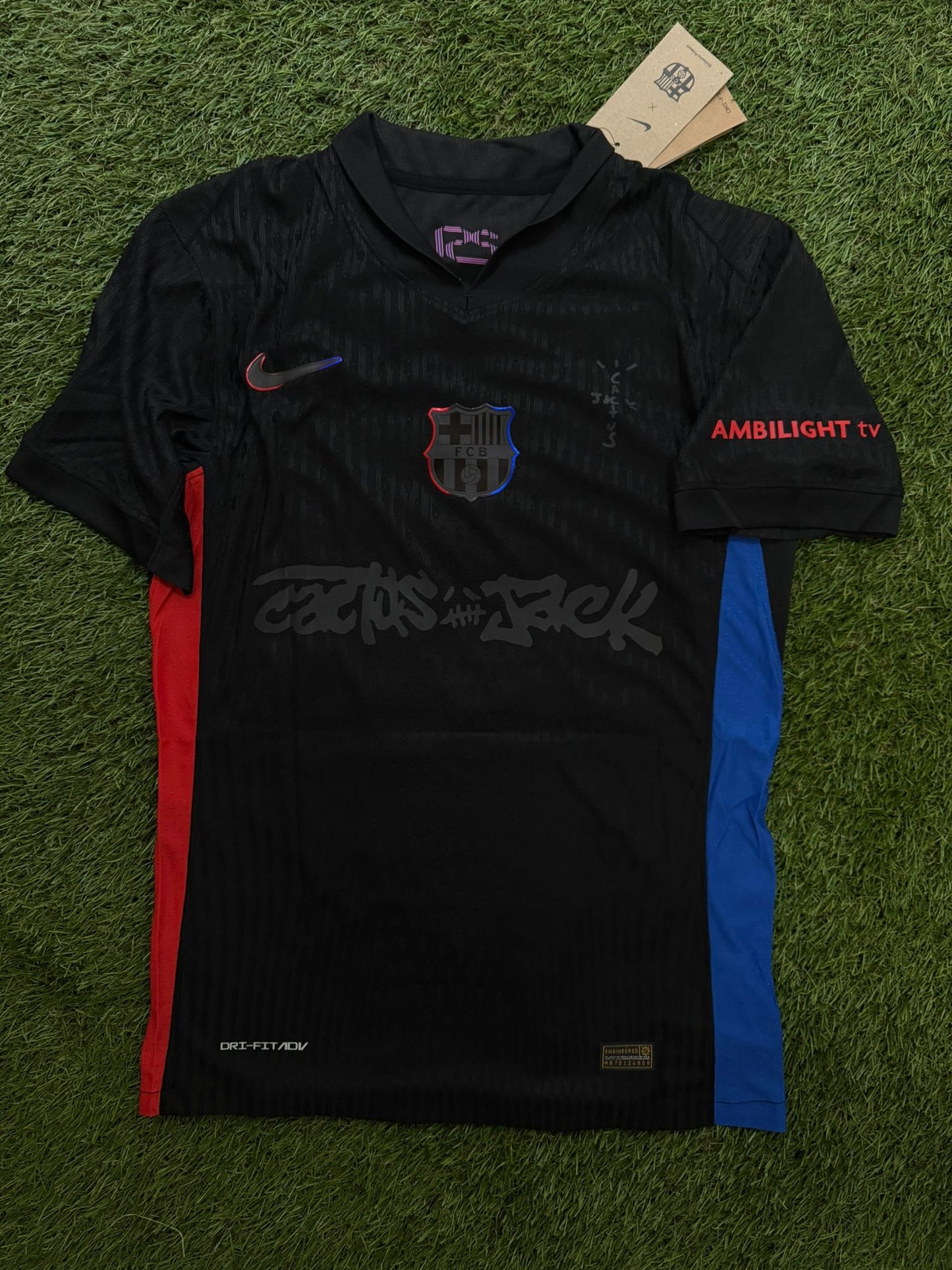 FC Barcelona x Travis Scott Cactus Jack away jersey