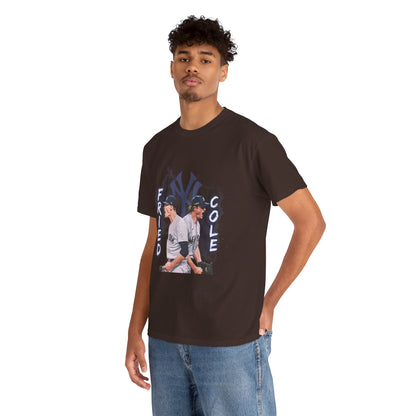 Max Fried and Gerrit Cole Duo Heavy Cotton T-Shirt Baseball Fan