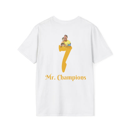 Cristiano Ronaldo Mister Champions T-Shirt, Soccer Fan Gift, Football Player Tee