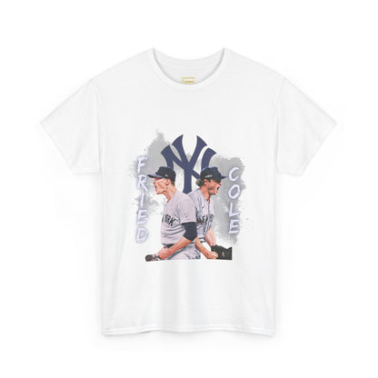 Max Fried and Gerrit Cole Duo Heavy Cotton T-Shirt Baseball Fan