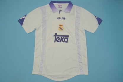 Real Madrid Teka White Home Jersey 1997-1998