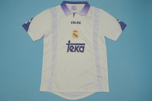 Real Madrid Teka White Home Jersey 1997-1998