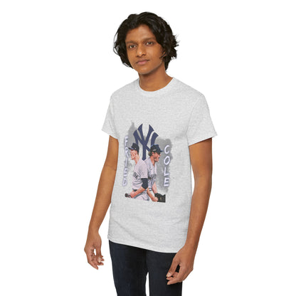 Max Fried and Gerrit Cole Duo Heavy Cotton T-Shirt Baseball Fan