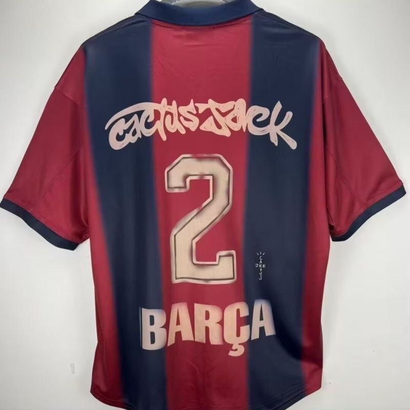 FC Barcelona Skeleton Retro Jersey Cactus Jack Travis Scott