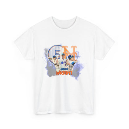 David Wright New York Mets Legend Heavy T-Shirt