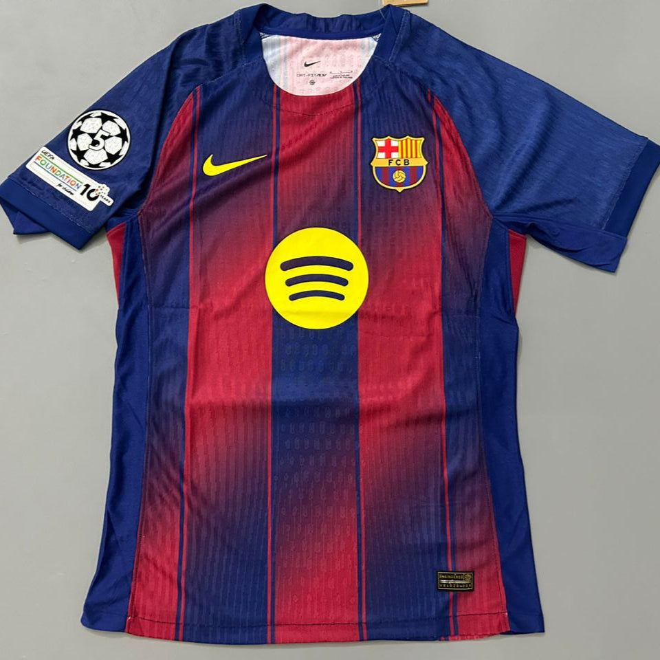 FC Barcelona 2025/2026 Home Player Version Jersey