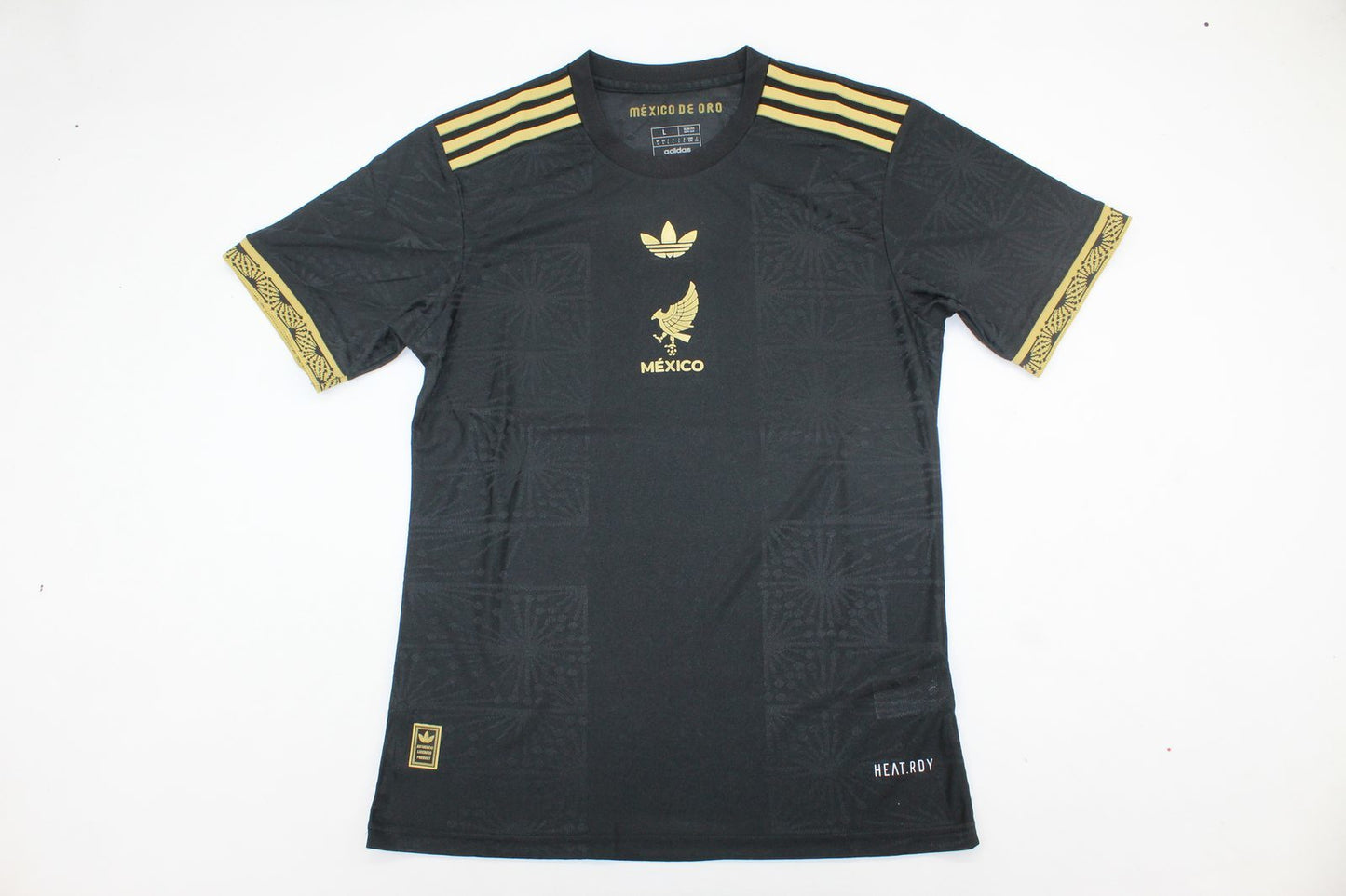 Mexico Black and Gold 2025 Soccer Jersey - Player Version