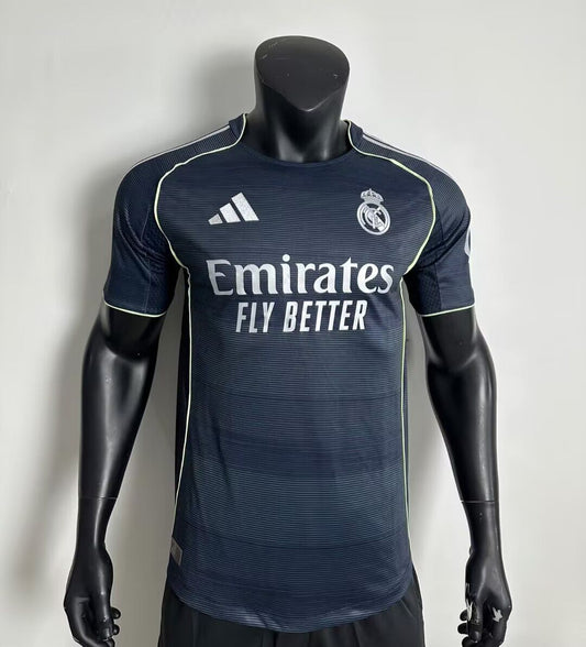 Real Madrid 2025/2026 Away Player version Jersey