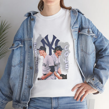 Max Fried and Gerrit Cole Duo Heavy Cotton T-Shirt Baseball Fan