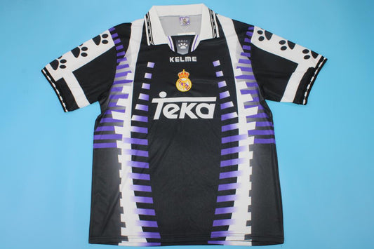 Real Madrid Black and Purple Third Jersey 1997-1998