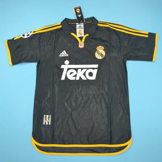 Real Madrid Teka UCL FInal Black Jersey 1999