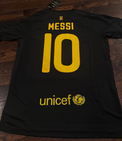 FC Barcelona Away Jersey Messi Vintage