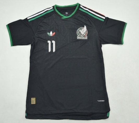 Mexico Black Third World Cup 2026 Soccer Jersey - Player Version