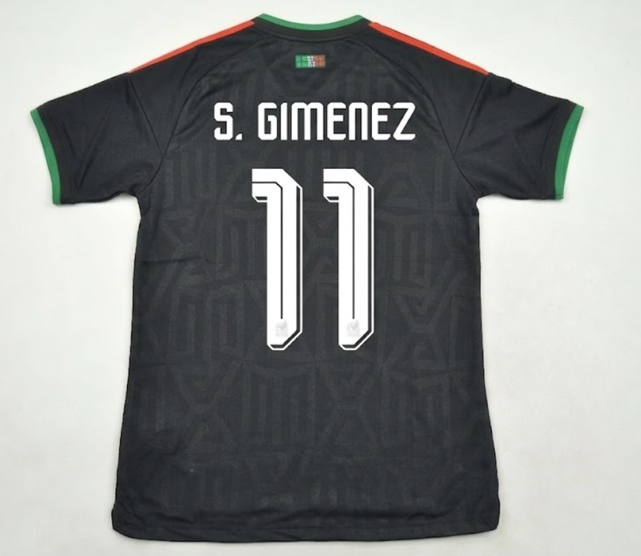 Mexico Black Third World Cup 2026 Soccer Jersey - Player Version
