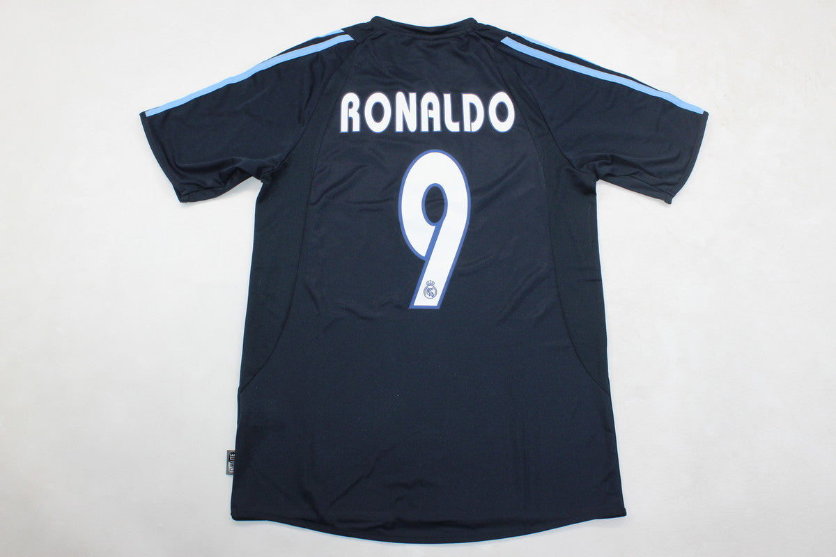 Real Madrid Away Blue Jersey 2003-2004