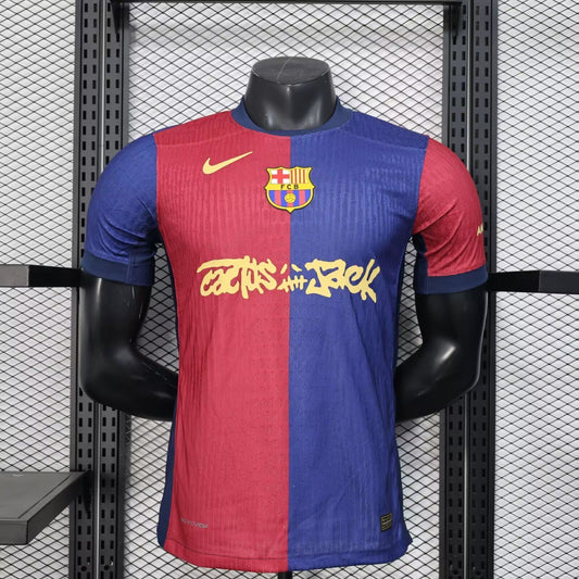 FC Barcelona x Travis Scott Player Version Jersey
