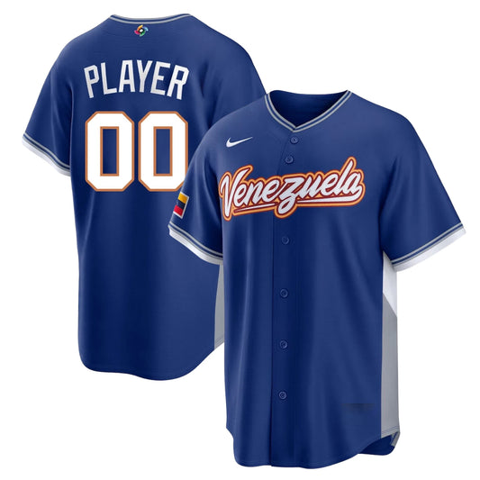 Venezuela WBC 2026 Away Jersey Stitched - Custom Name
